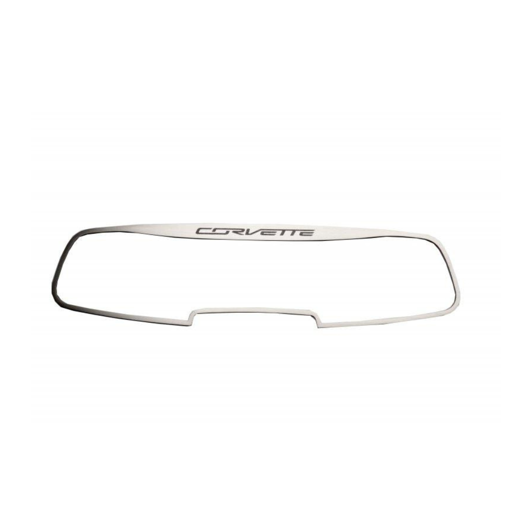 C7 Corvette Rear View Mirror Trim | Corvette Lettering | Auto-Dim | 2014-2019