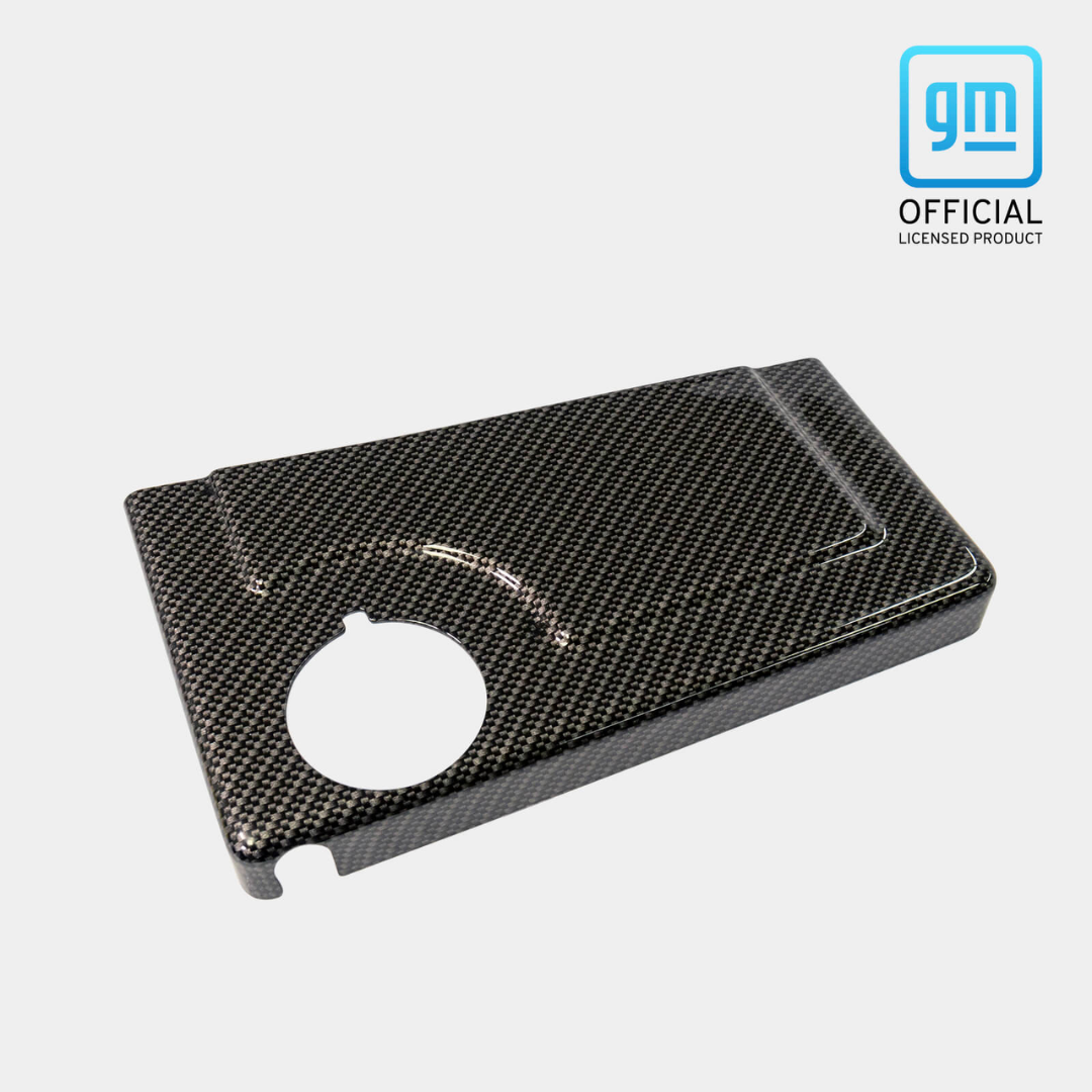 C7 Corvette Coolant Tank Cover Hydro Carbon Fiber