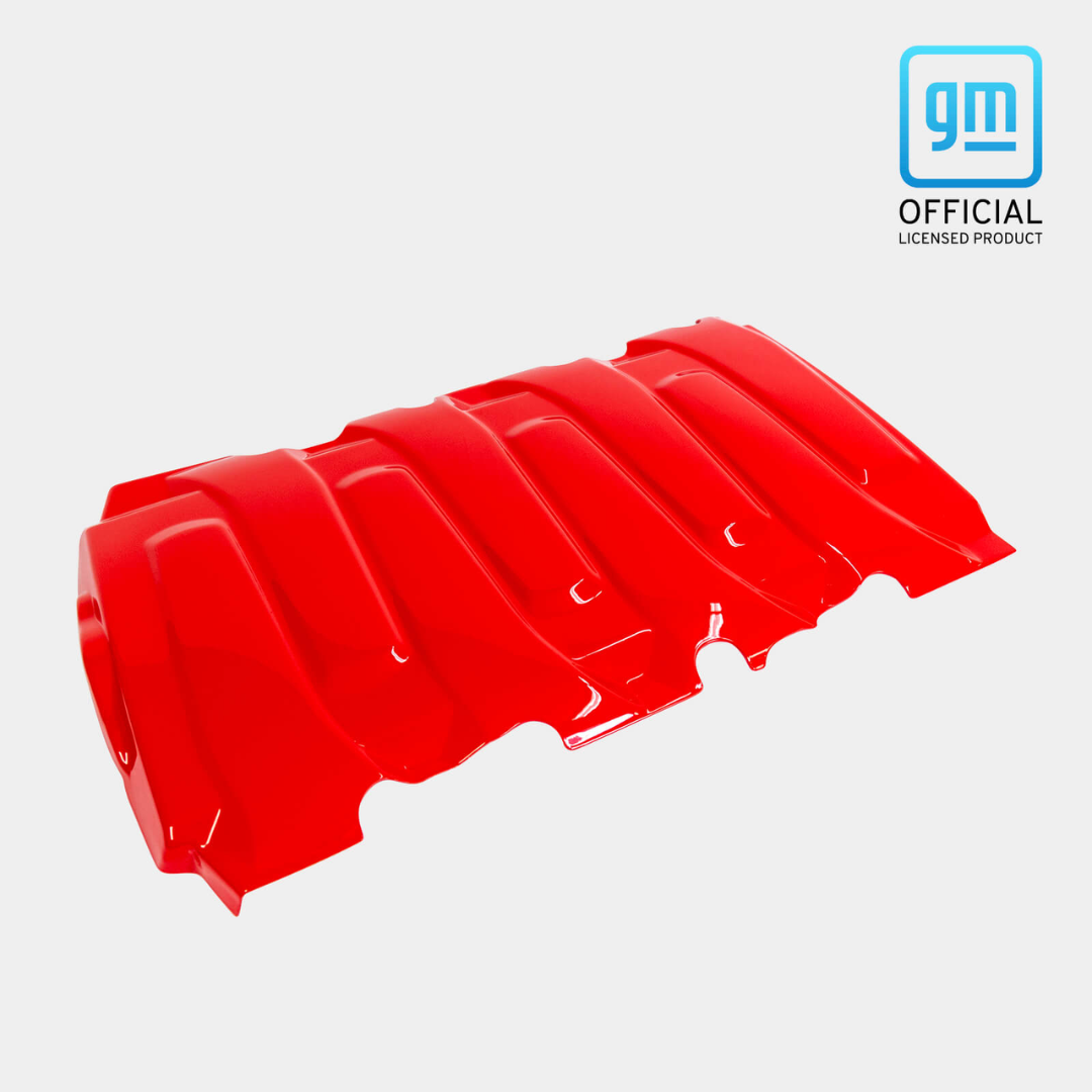 C7 Corvette Engine Cover Overlay 14-19 Painted