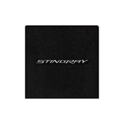 2014-2019 C7 Corvette Lloyd Velourtex Floor Mats - Silver Stingray script