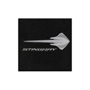 2014-2019 C7 Corvette Lloyd Velourtex Floor Mats - Stingray Fish with Stingray script