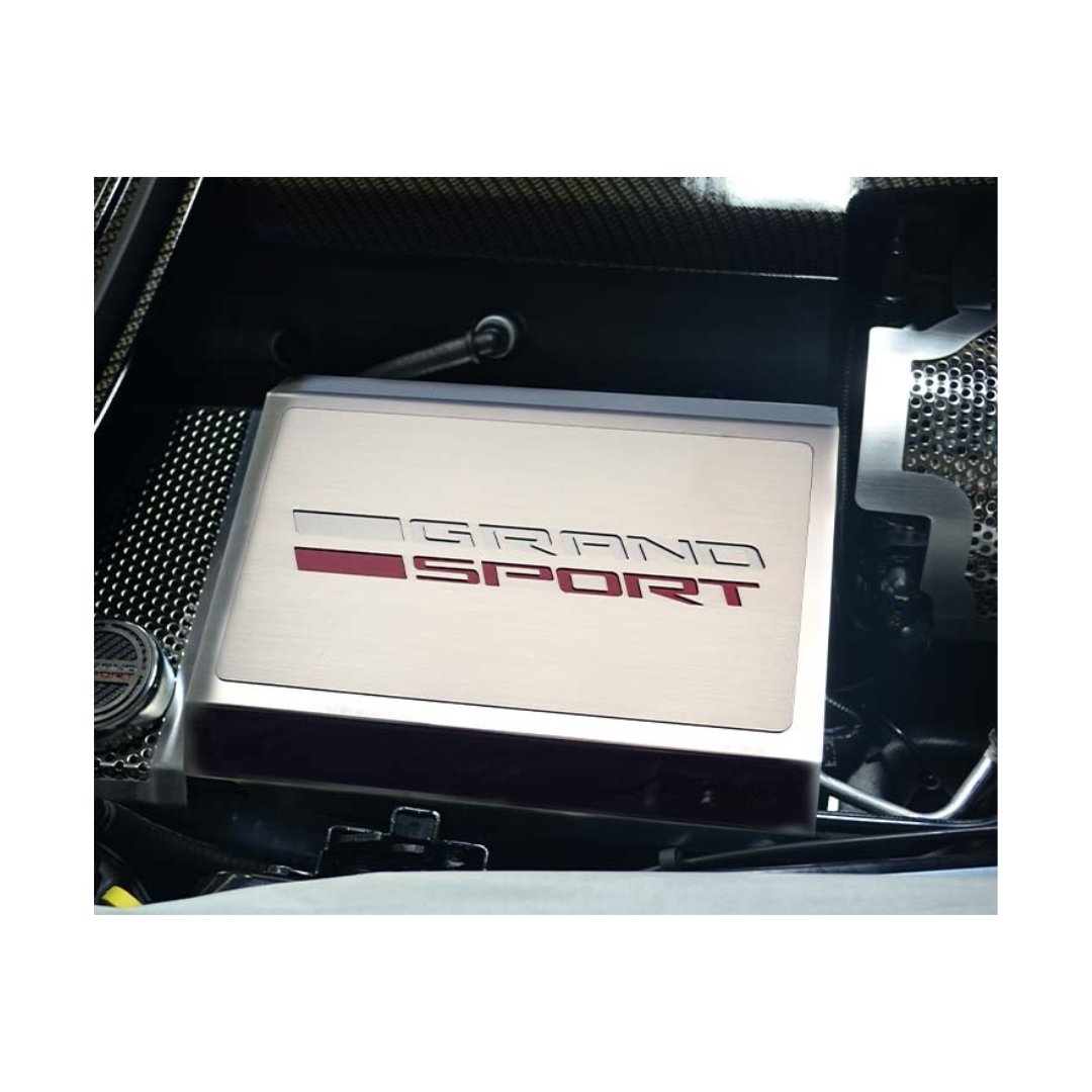 C7 Corvette Grand Sport Fuse Box Cover | Grand Sport Lettering | Color Options | 2016-2019