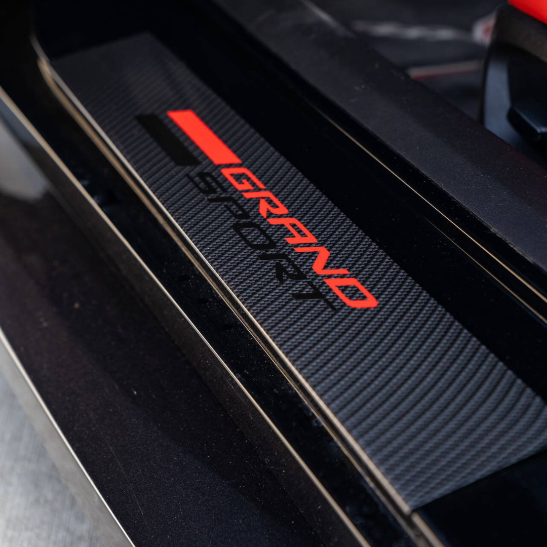 C7 Corvette Hydro Carbon Fiber Sill Plates