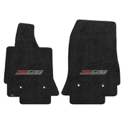 2015-2019 C7 Corvette Z06 Lloyd front floor mats - Z06 Supercharged Logo