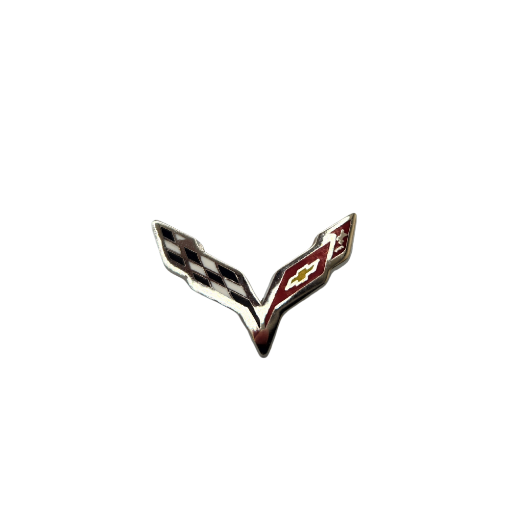 C7 Corvette Logo Lapel Pin
