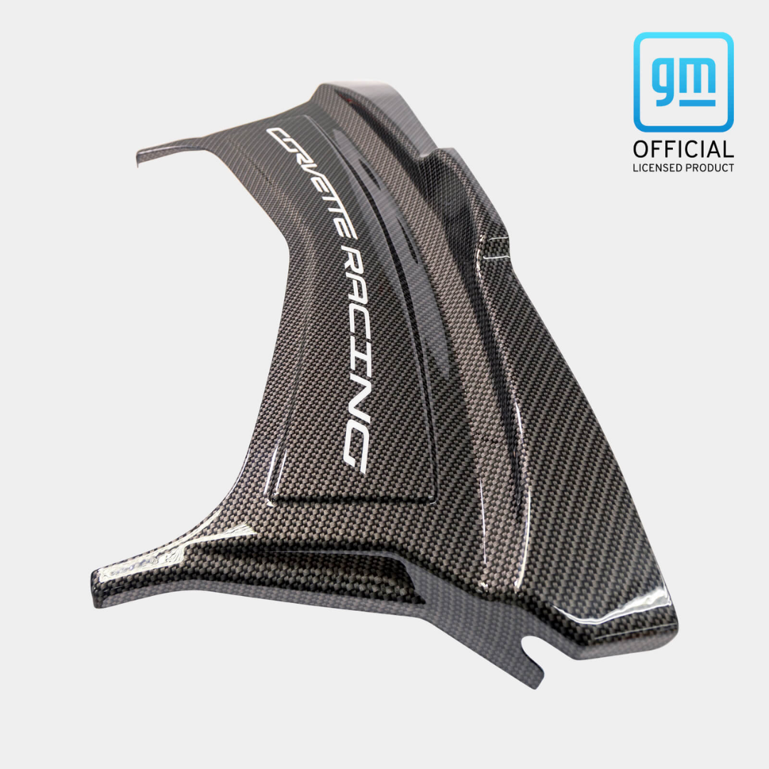 C7 Corvette Lower Heat Extractor Cover 14-19 Hydro Carbon Fiber