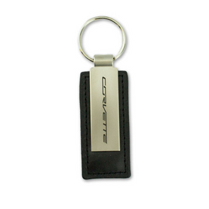 c7-corvette-metal-and-leather-keychain
