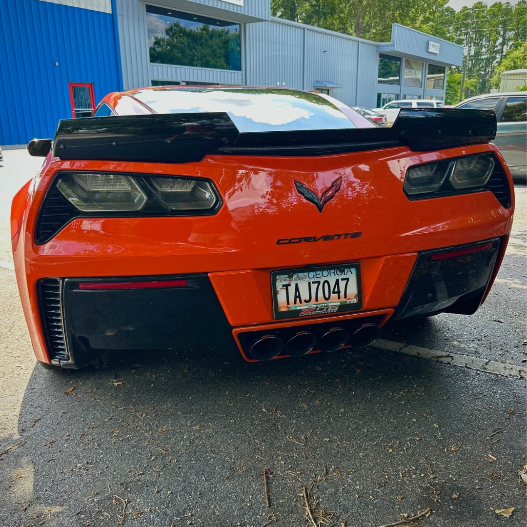 C7 Corvette Rear Tag Bezel
