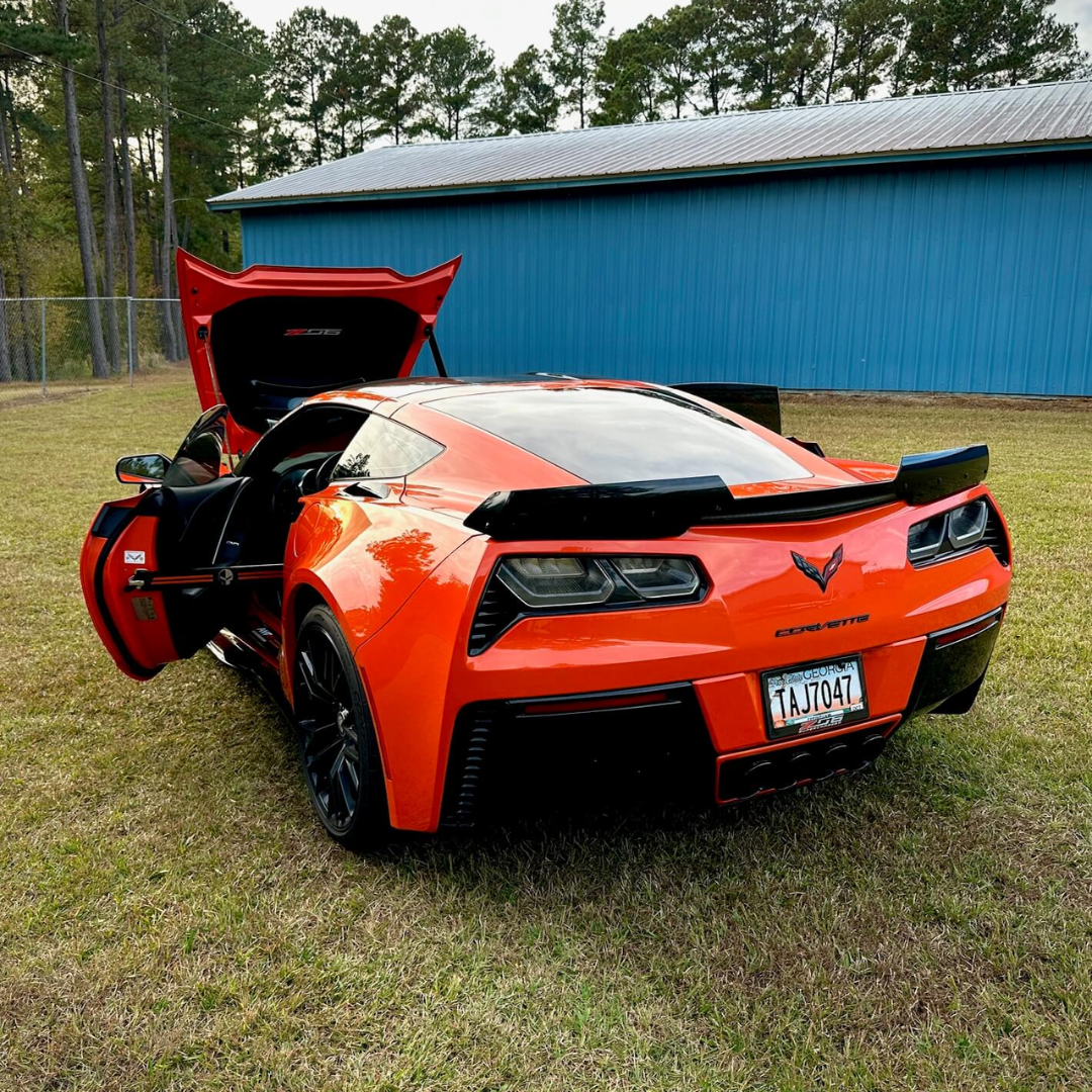 C7 Corvette Rear Tag Bezel