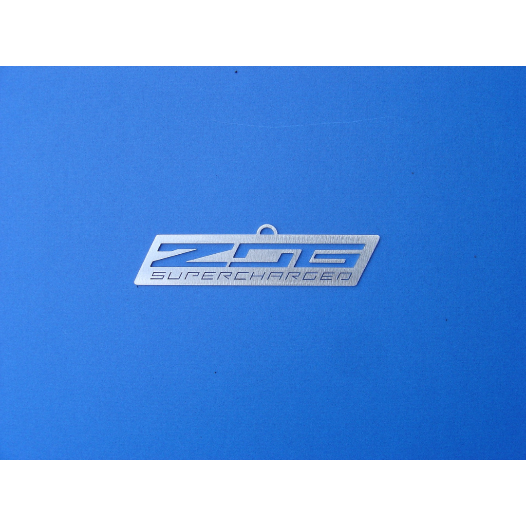 C7 Z06 Supercharged Christmas / Holiday Ornament - Set of 2