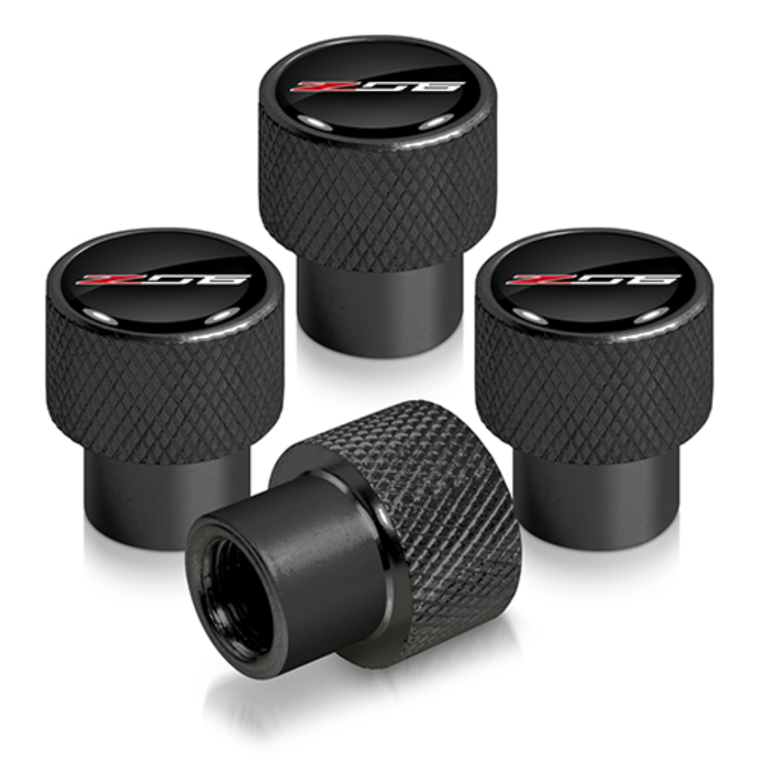 C7 Z06 Corvette Tee & Raised Valve Stem Cap Bundle