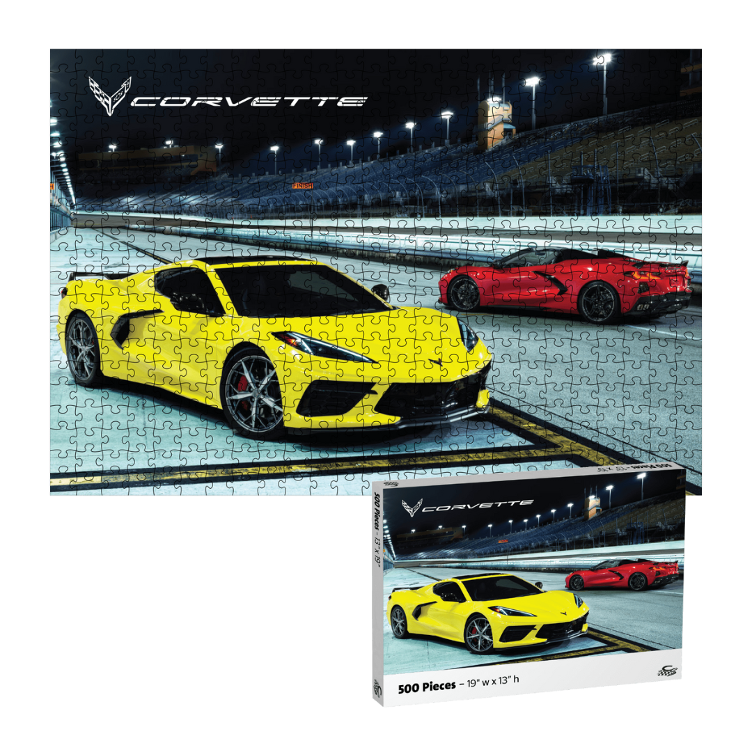C8 Corvette 500-Piece Puzzle – 13 x 19 Inches