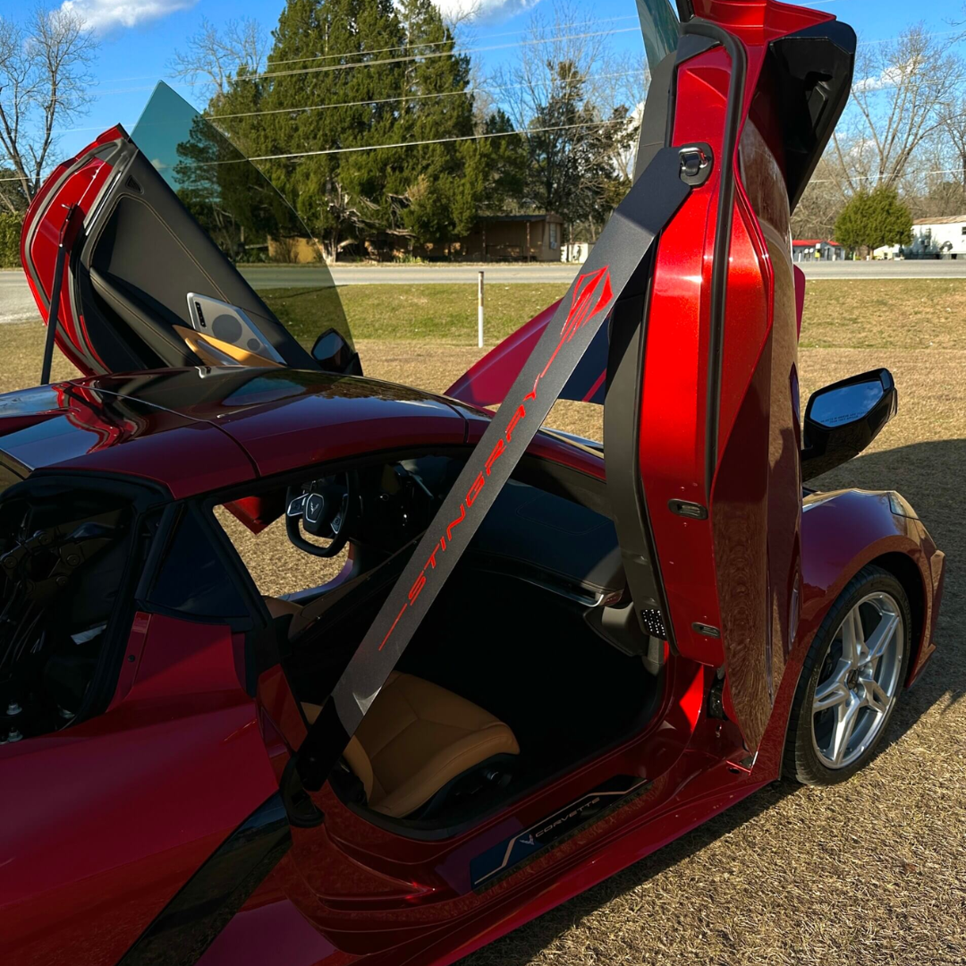 C8 Corvette Aluminum Vertical Door Props