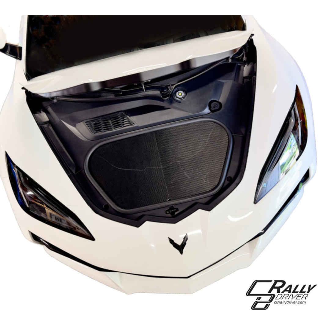 C8 Corvette Carbon Fiber Frunk Cover