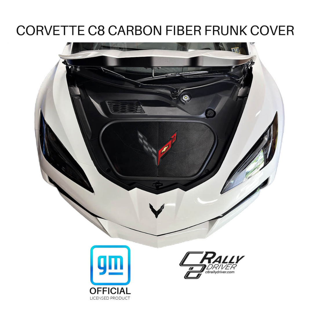 C8 Corvette Carbon Fiber Frunk Cover