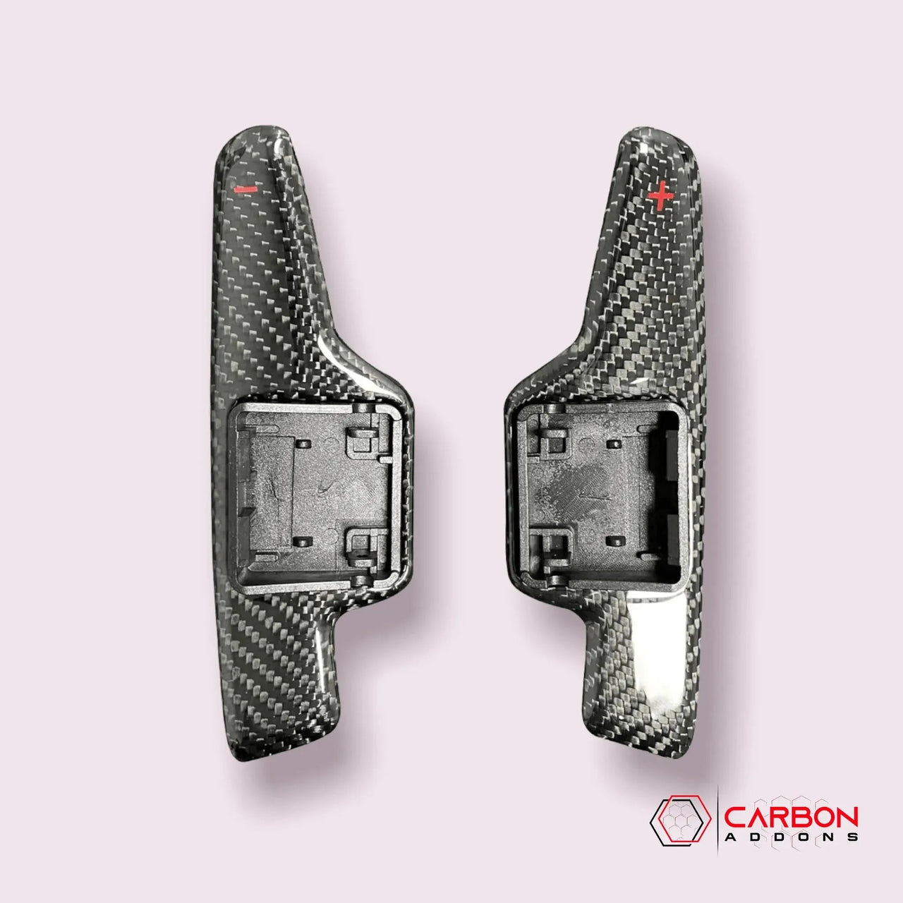 C8 Corvette Real Carbon Fiber Paddle Shifters | Direct Replacement (2020–2026)