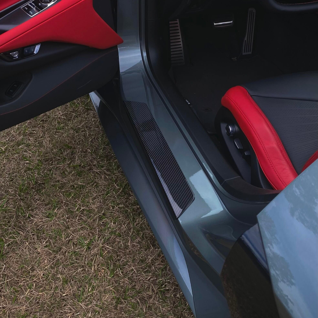 C8 Corvette Carbon Fiber Sill Plate