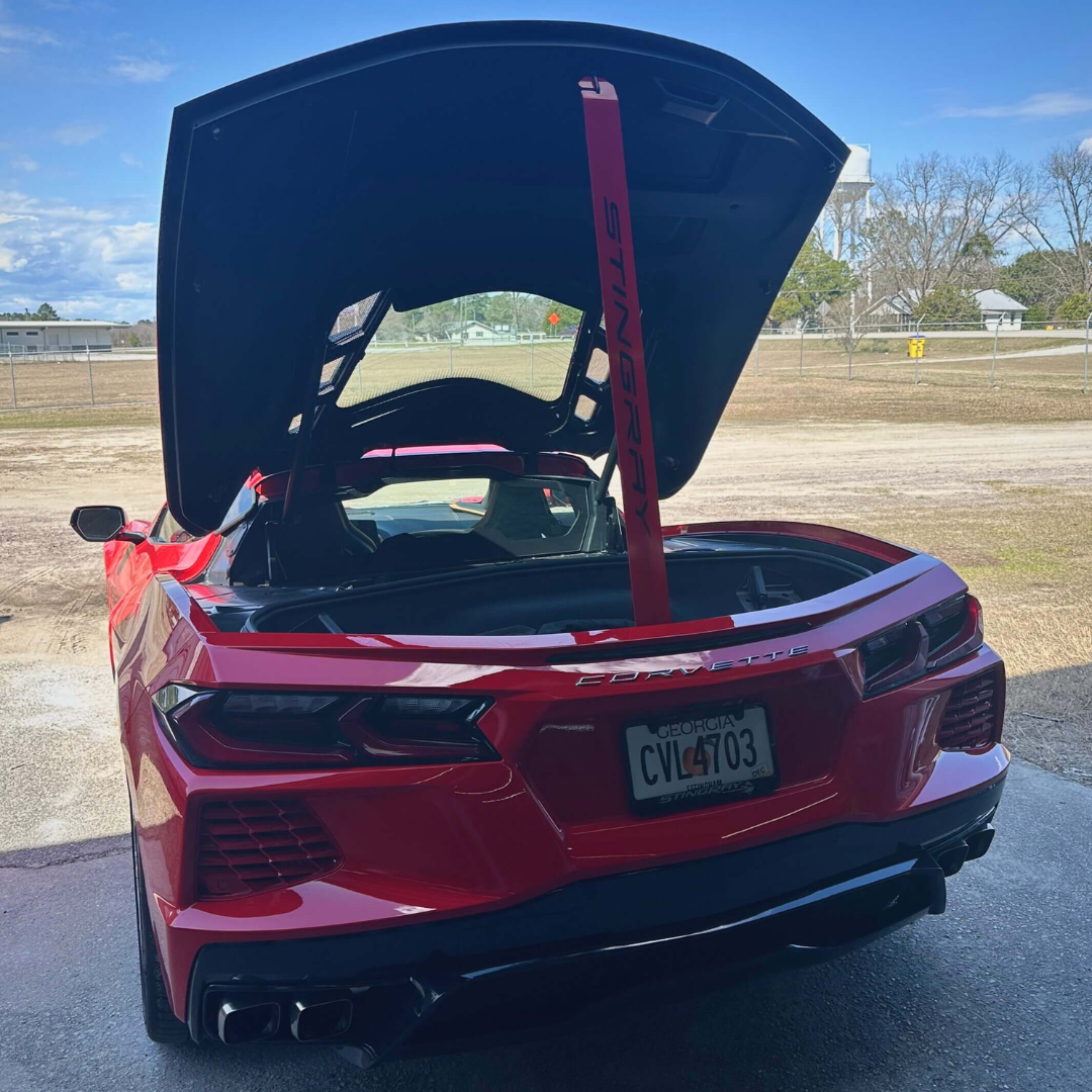 C8 Corvette Coupe Aluminum Hatch Prop