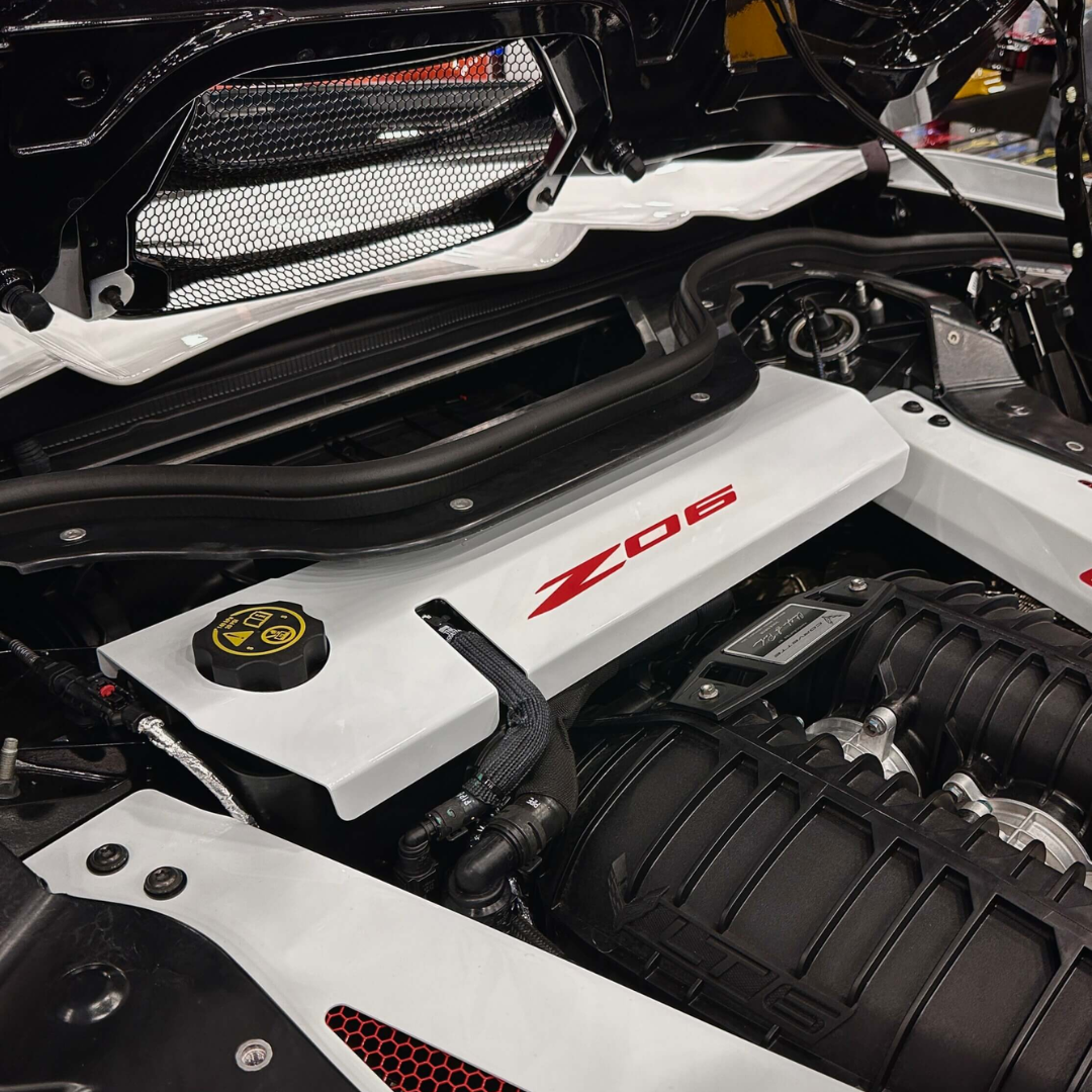 C8 Corvette HTC Coolant Tank Cover