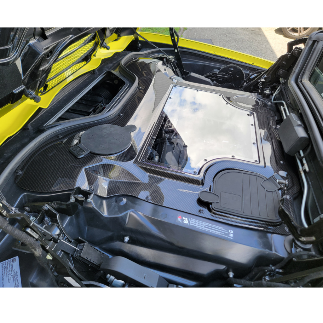 C8 Corvette HTC Engine Cover Color Matched | Corvette Store Online