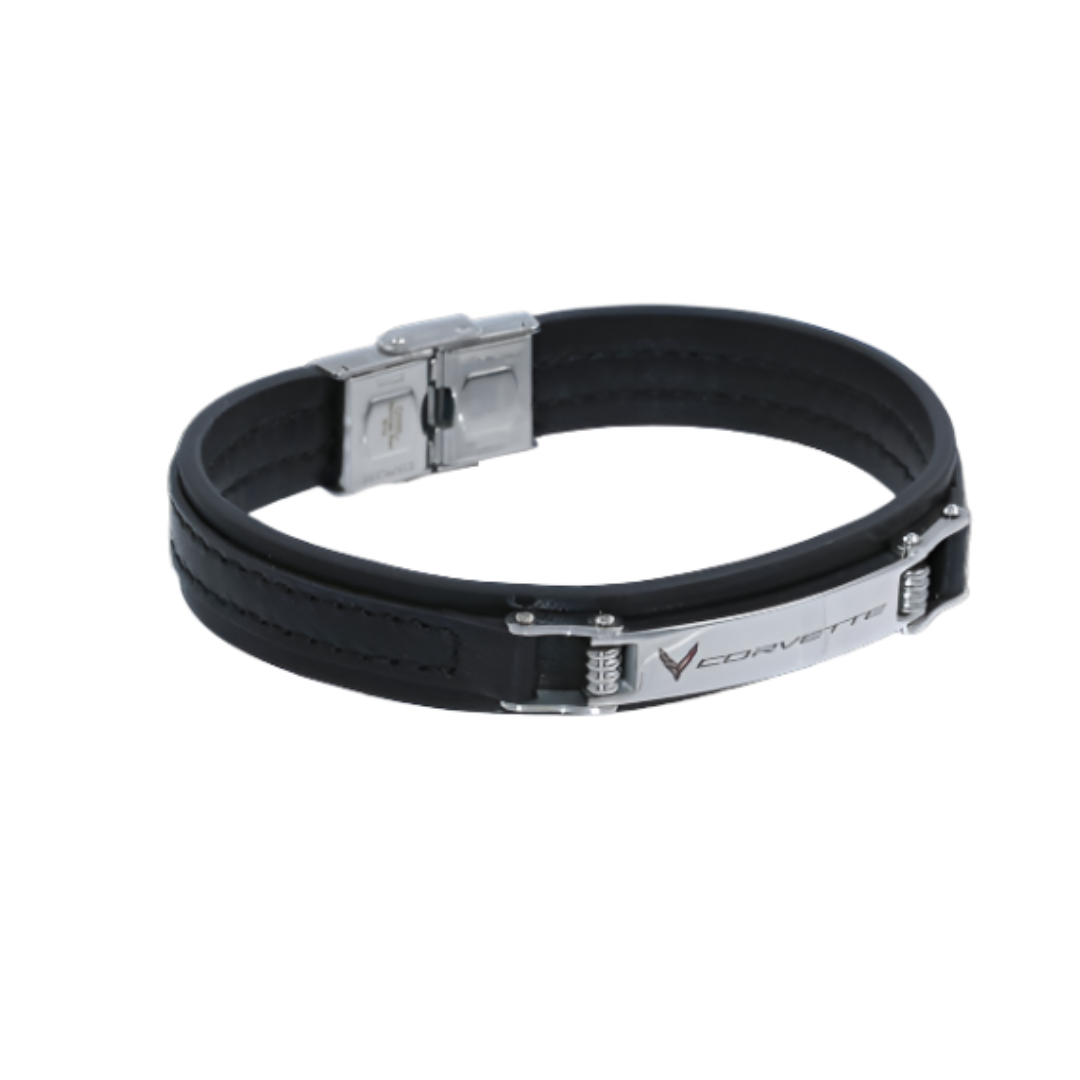 C8 Corvette Leather Bracelet