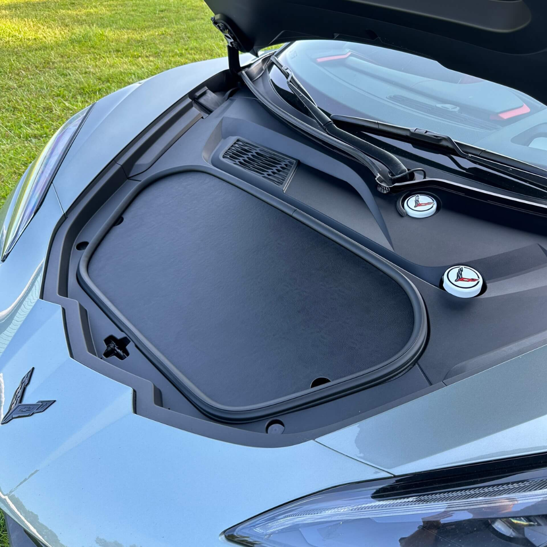 C8 Corvette Leather Frunk Storage Cover