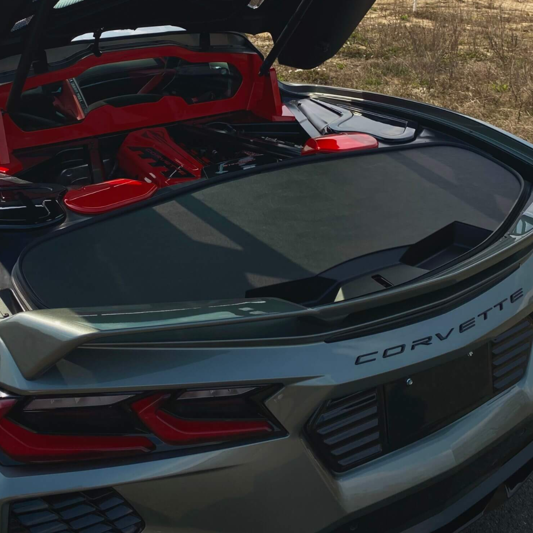 C8 Corvette Leather Trunk Storage Cover