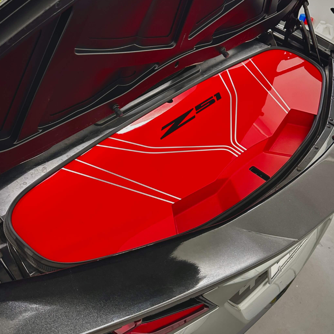 C8 Corvette Painted Trunk Cover