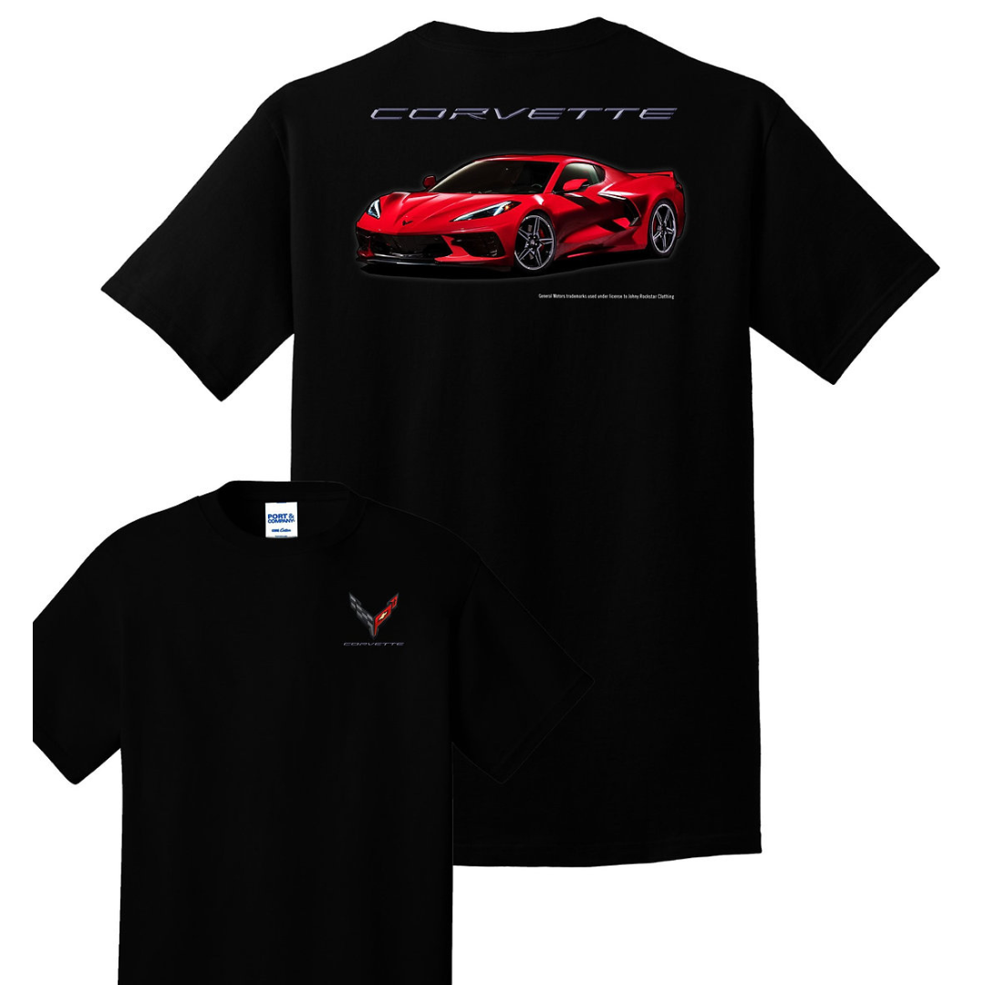 C8 Corvette T-Shirt and Hat Bundle