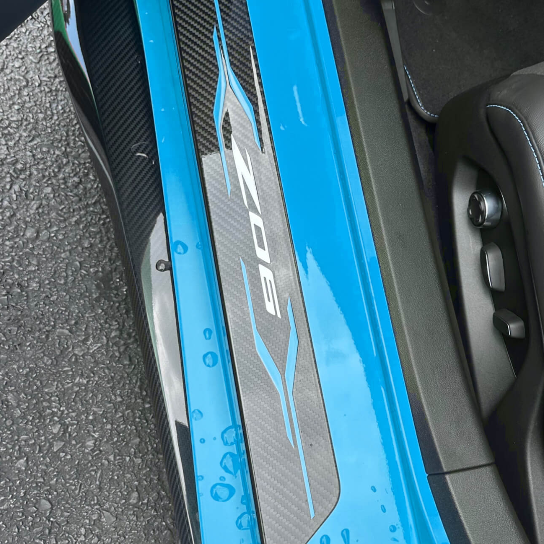 C8 Corvette Z06 Carbon Fiber Sill Plates
