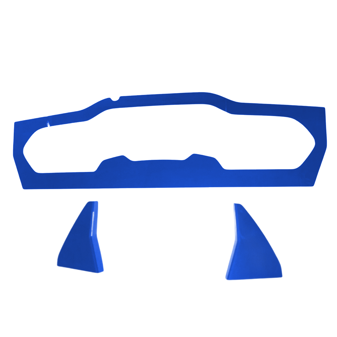 C8 2020-2026 Corvette Rear Engine Window Trim Coupe Only - 3pc
