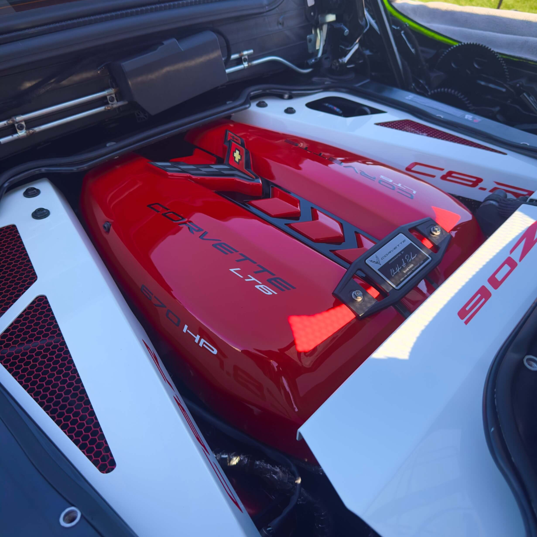 C8 Z06 HTC Corvette Painted Engine Bay Cover