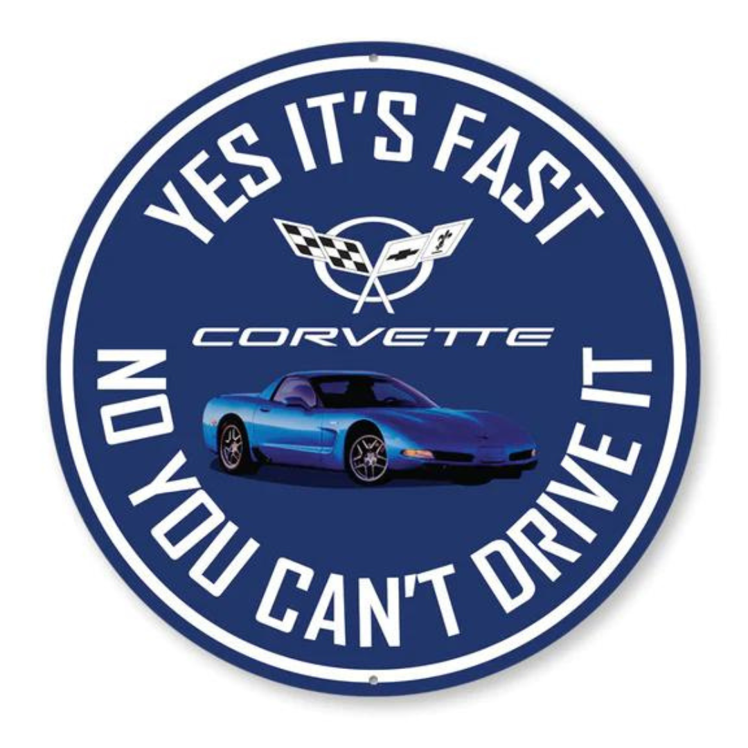C5 Corvette Garage Sign Set