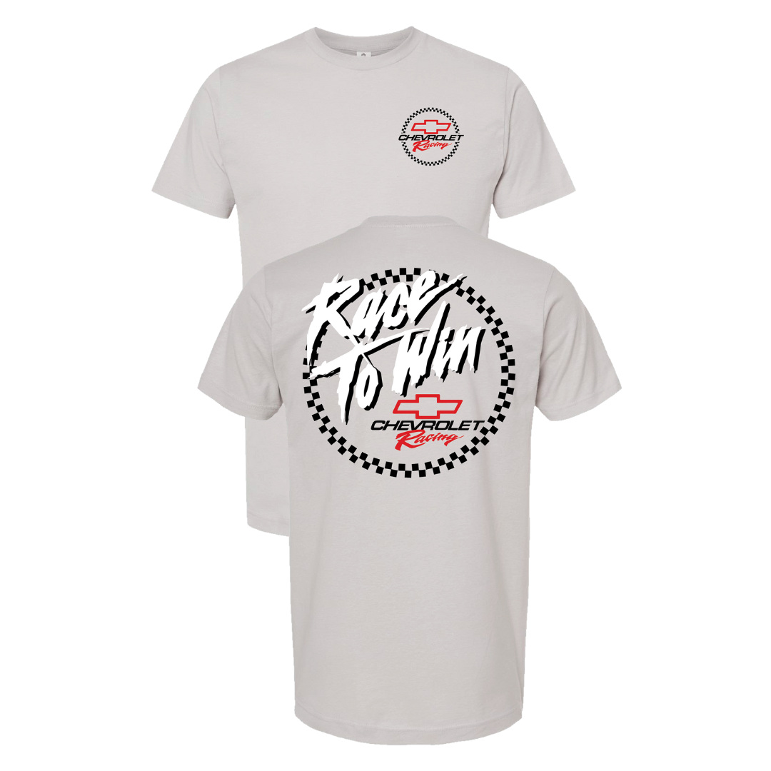 Race to Win Chevy Racing T-shirt | Corvette Store Online