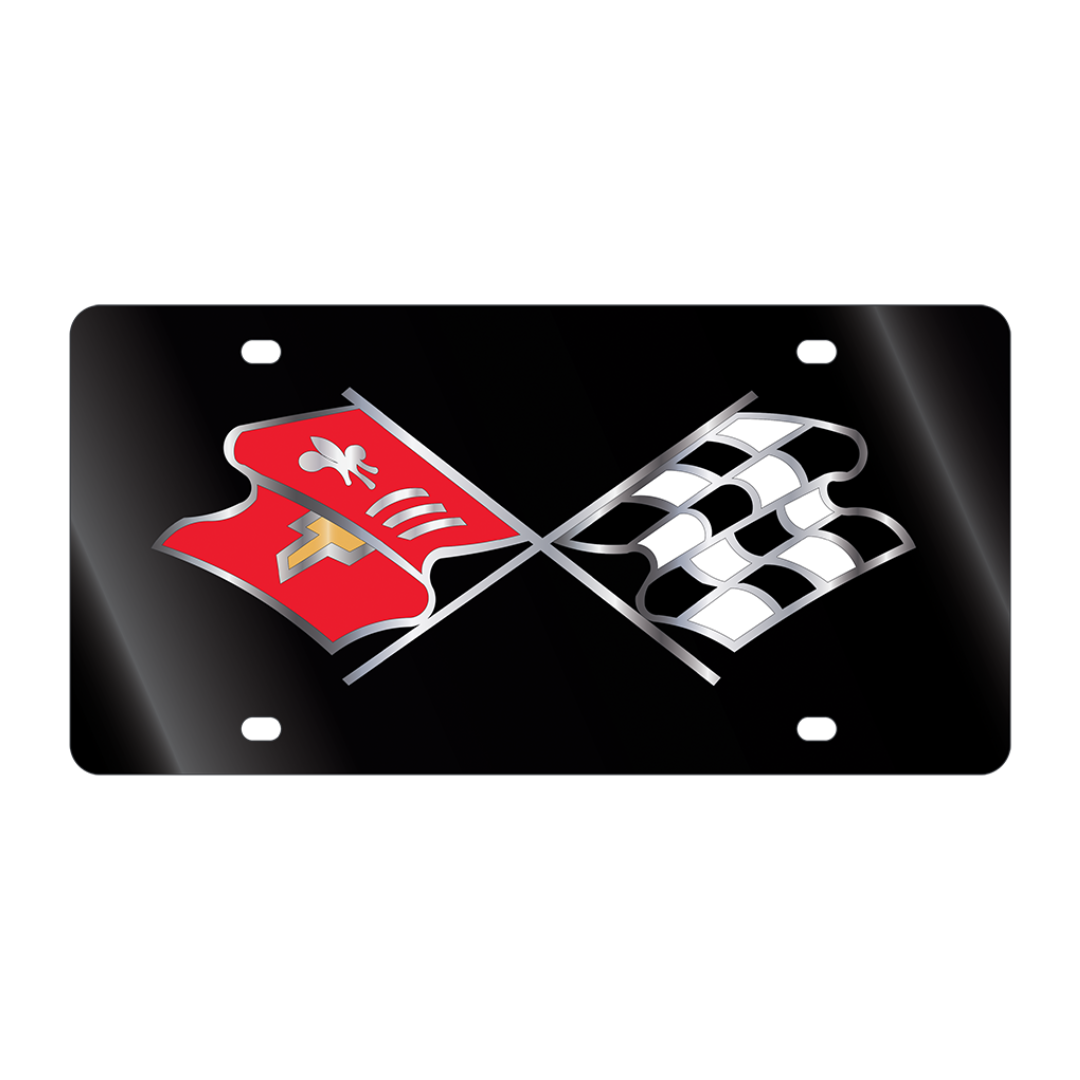 Chevrolet Corvette C2 Acrylic License Plate