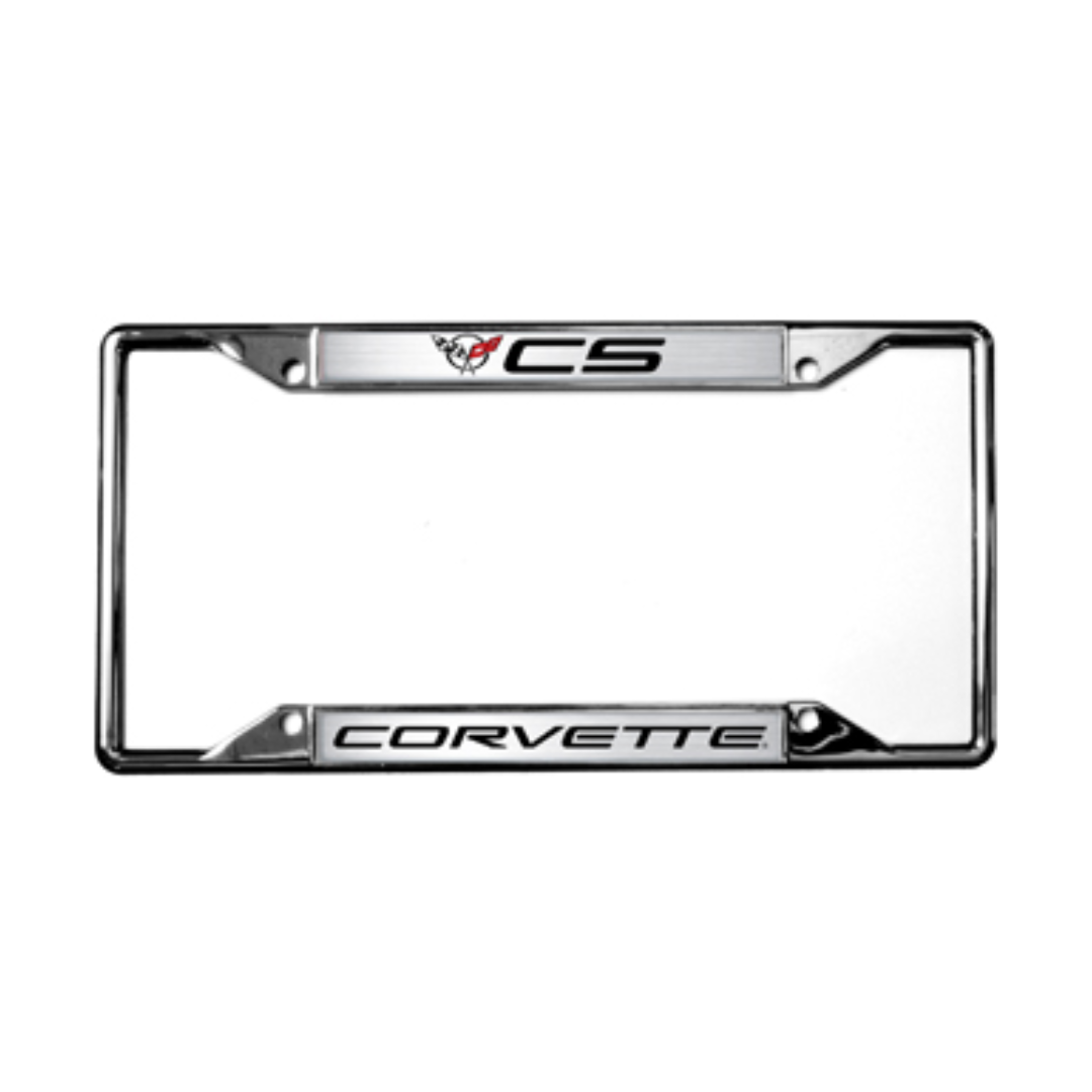 Chevrolet Corvette C5 Chrome License Plate Frame