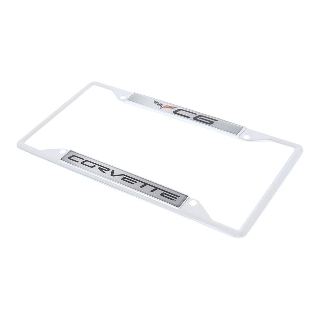 Chevrolet Corvette C6 Chrome License Plate Frame