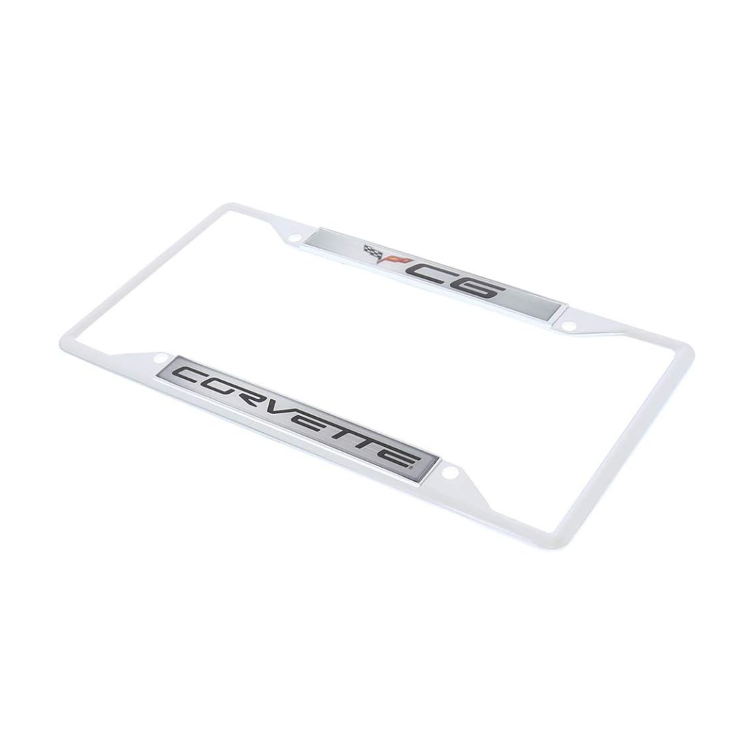 Chevrolet Corvette C6 Chrome License Plate Frame