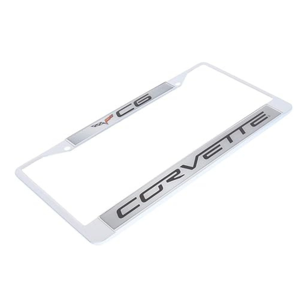 Chevrolet Corvette C6 Chrome License Plate Frame