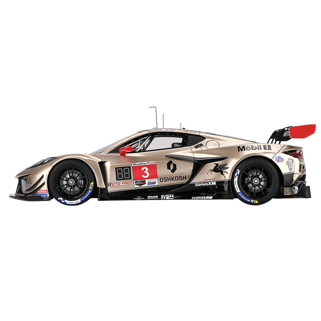 Chevrolet Corvette Z06 GT3.R #3 Antonio Garcia - Daniel Juncadella - Alexander Sims "Corvette Racing by Pratt Miller Motorsports" "12 Hours of Sebring" (2024) 1/18 Model Car