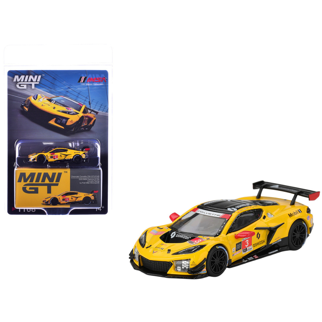 Chevrolet Corvette Z06 GT3.R #3 Antonio Garcia - Daniel Juncadella - Alexander Sims "Corvette Racing by Pratt Miller Motorsports" GTD Pro Class 2nd Place IMSA "24 Hours of Daytona" (2025) Limited Edition 1/64 Die Cast Model Car