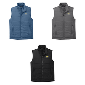 Chevrolet Puffer Vest - Black, Grey, or Blue