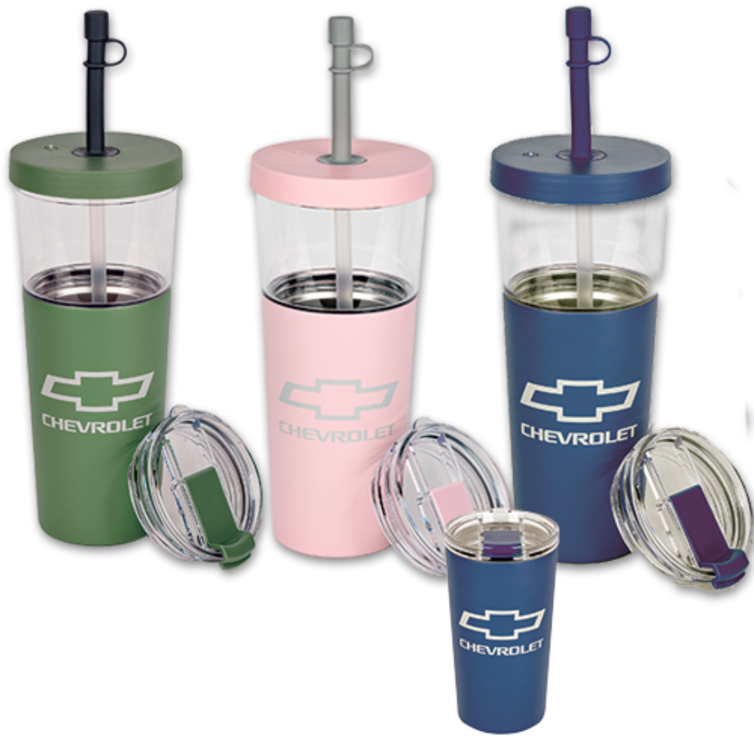 Chevy Bowtie 28/18 oz 2-in-1 Tumbler