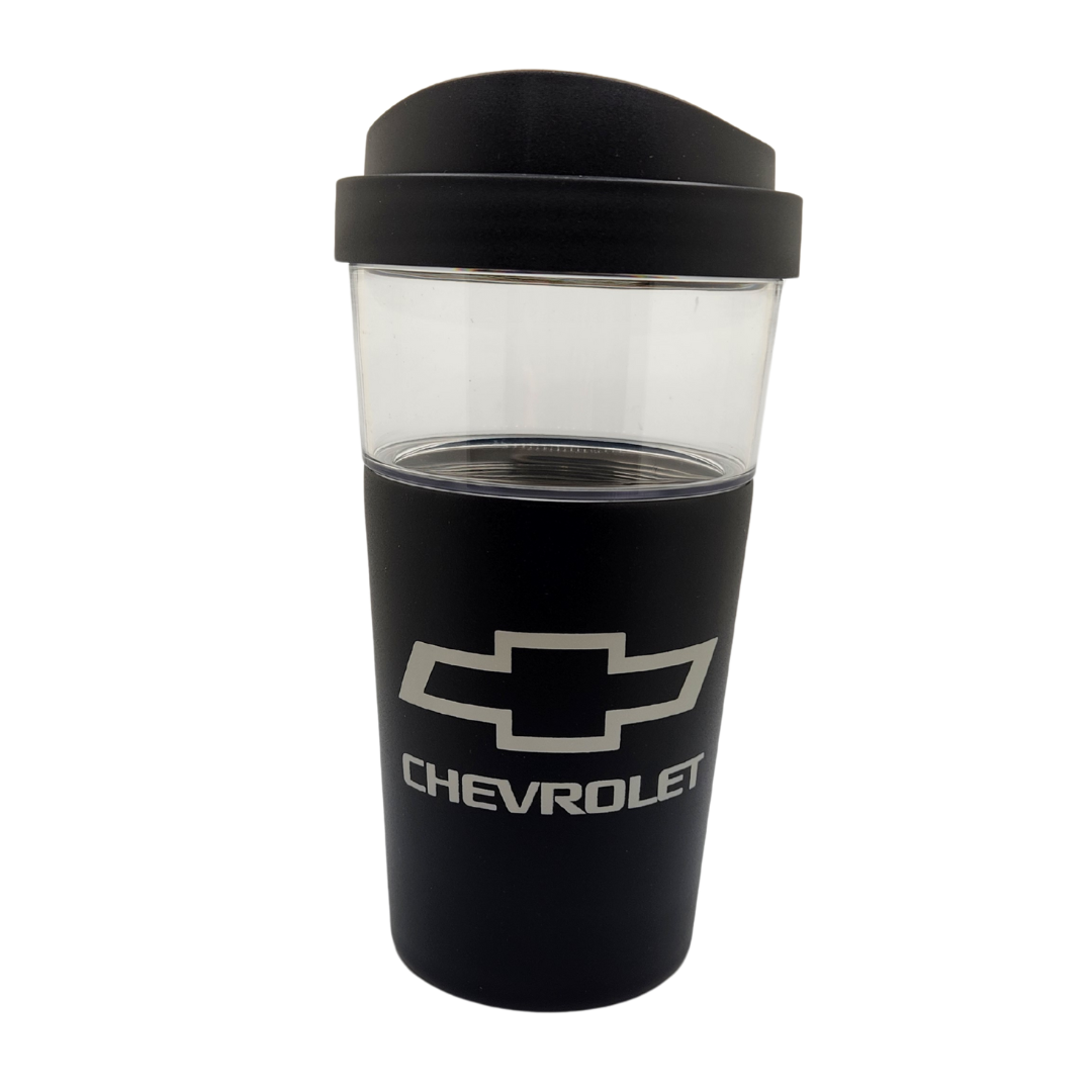 Chevy Bowtie Vista Insulated Cold Beverage Travel Mug