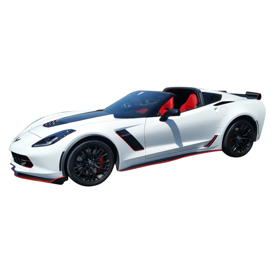 Corvette Colored Vinyl Pinstriping Decals - 1/8in Width