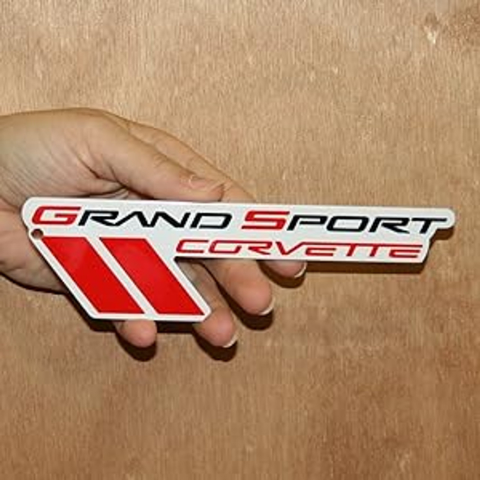 Corvette C6 Grand Sport Steel Sign | Corvette Store Online