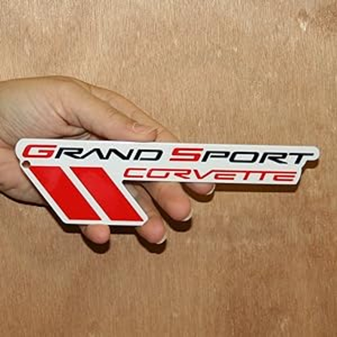 Corvette C6 Grand Sport Steel Sign