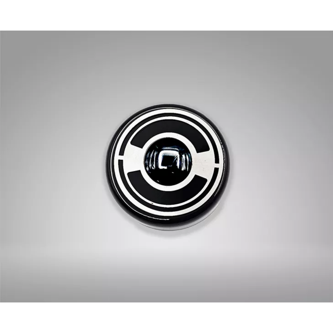 Corvette C7 Executive Style Clutch Fluid Cap Cover 1Pc | Black Cap
