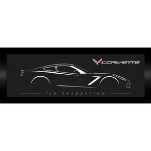 corvette-c7-outline-carbon-framed-artwork