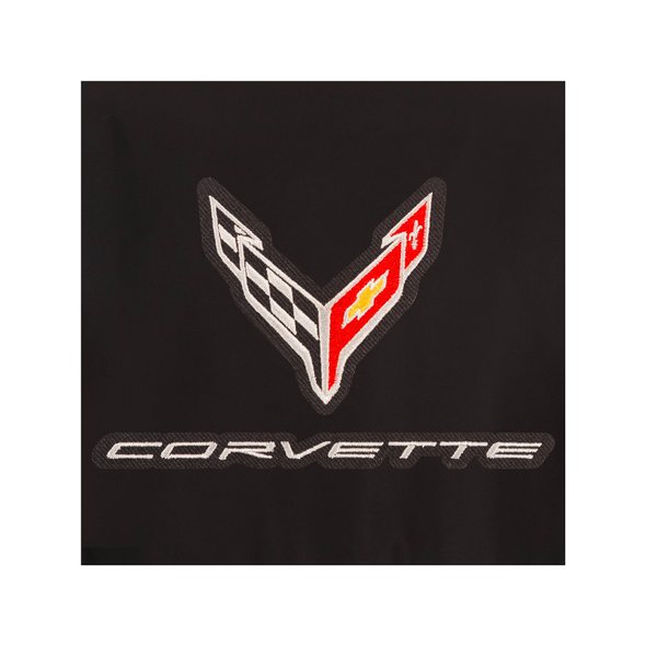 Corvette C8 Men's Reversible Two-Tone Fleece Jacket